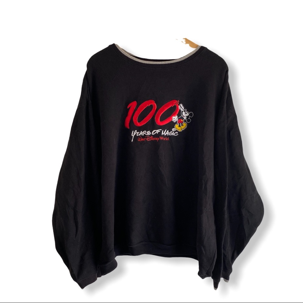 Disney 100 Anniversary Pullover Sweater Vintage